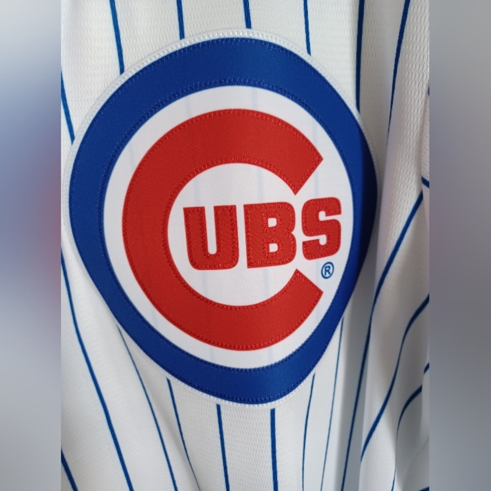 Men's Size Large Chicago Cubs Kris Bryant #17 Majestic MLB Baseball Jersey - Picture 2 of 10